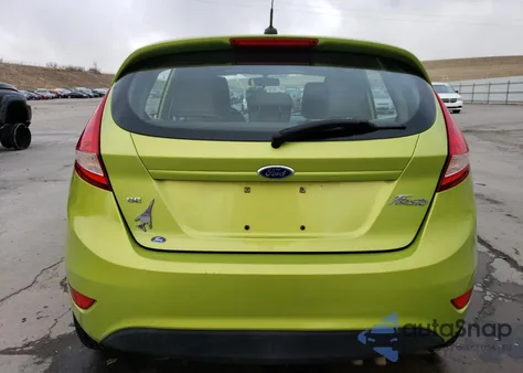 2012 Ford Fiesta Se из США, поврежденный, VIN 3FADP4EJ4CM114371